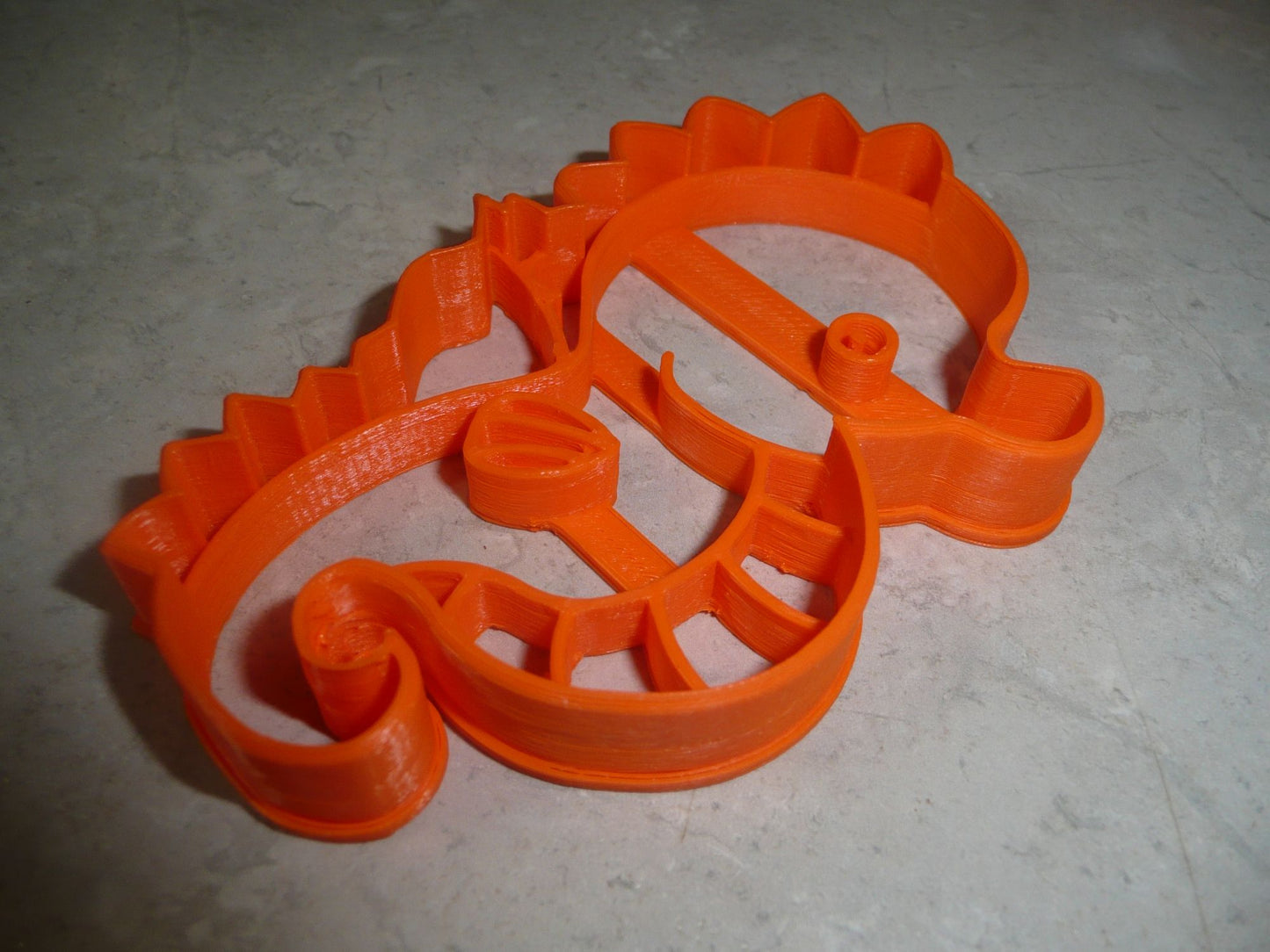 Detailed Seahorse Small Marine Fish Cookie Cutter Made In USA PR3020