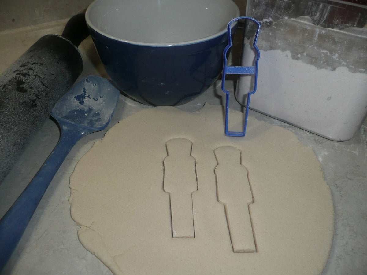Christmas Nutcracker Or Soldier Outline Cookie Cutter Made In USA PR3055