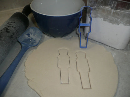 Christmas Nutcracker Or Soldier Outline Cookie Cutter Made In USA PR3055