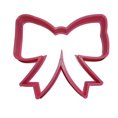 6x Girls Hair Bow Fondant Cutter Cupcake Topper 1.75 IN USA FD306