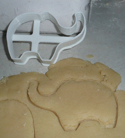 Elephant Outline Cookie Cutter Baking Tool Made In USA PR310