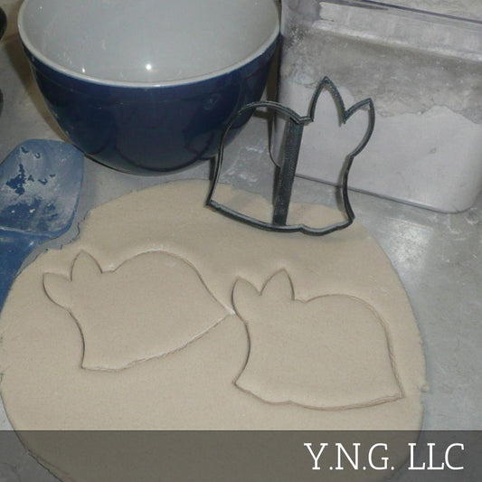 Indian Girl Short Hair With Feathers Cookie Cutter Made In USA PR3103