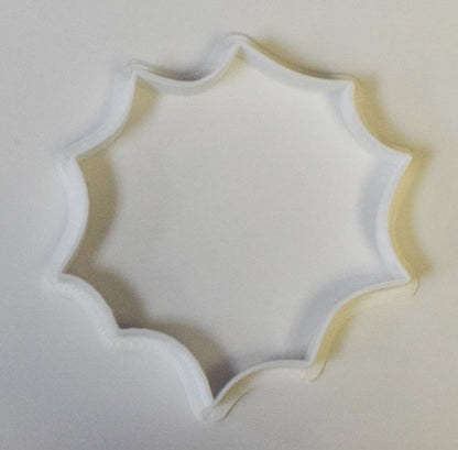 6x Spider Web Halloween Fondant Cutter Cupcake Topper 1.75 IN USA FD318