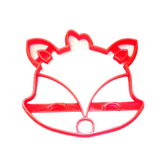 6x Fox Face Cute Fondant Cutter Cupcake Topper 1.75 IN USA FD3465