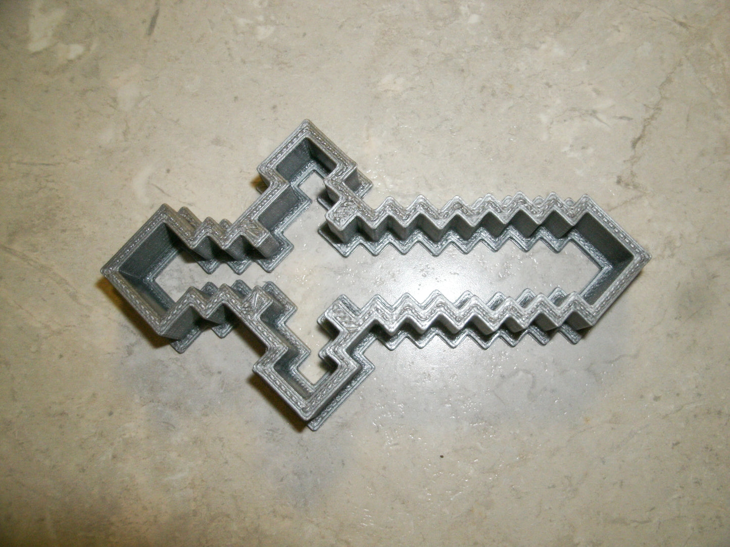 Minecraft Sword Shape Video Game Cookie Cutter Made In USA PR426