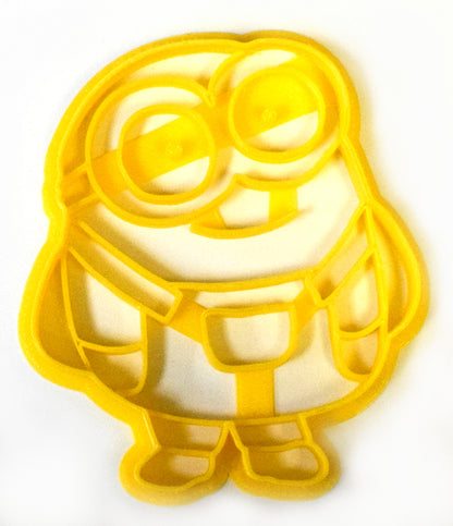 6x Despicable Me Minion Fondant Cutter Cupcake Topper 1.75 IN USA FD427