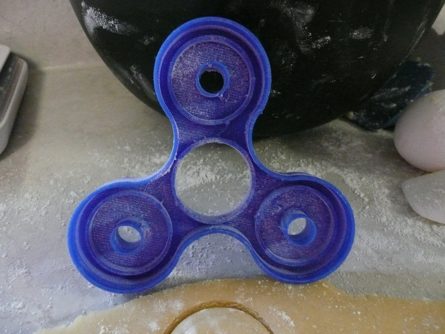 Fidget Spinner Toy Shape Cookie Cutter Made In USA PR444