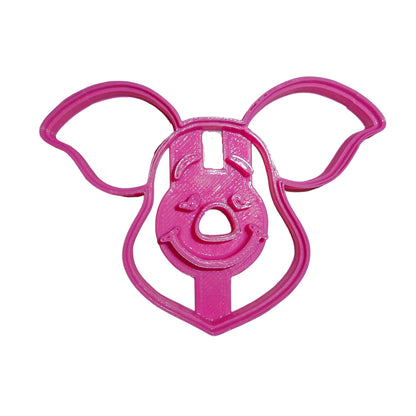 6x Piglet Fondant Cutter Cupcake Topper 1.75 IN USA FD456