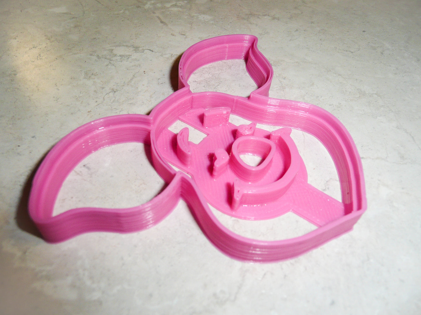 6x Piglet Fondant Cutter Cupcake Topper 1.75 IN USA FD456