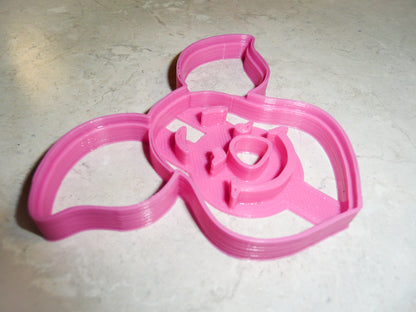 6x Piglet Fondant Cutter Cupcake Topper 1.75 IN USA FD456