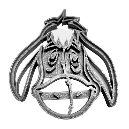 6x Eeyore Fondant Cutter Cupcake Topper 1.75 IN USA FD458