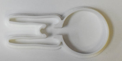 6x USS Enterprise Fondant Cutter Cupcake Topper 1.75 IN USA FD459