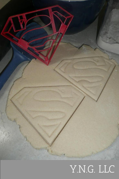 Superman S Superhero Logo DC Comics Cookie Cutter Made In USA PR464