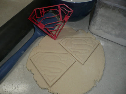 Superman S Superhero Logo DC Comics Cookie Cutter Made In USA PR464
