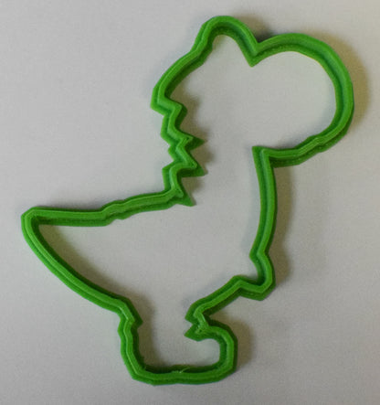 6x Super Mario Yoshi Fondant Cutter Cupcake Topper 1.75 IN USA FD470