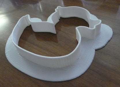 6x Duck Duckie Fondant Cutter Cupcake Topper 1.75 IN USA FD476