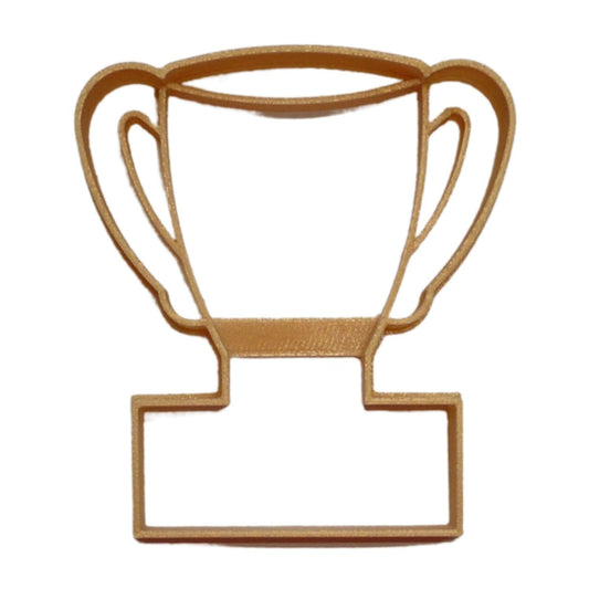 6x Trophy Award Champion Fondant Cutter Cupcake Topper 1.75 IN USA FD4860