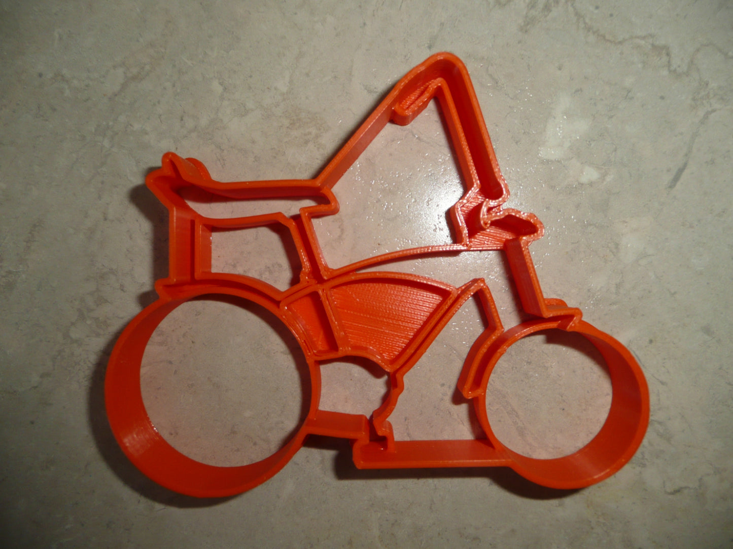 6x Schwinn Banana Seat Bike Fondant Cutter Cupcake Topper 1.75 IN USA FD4918