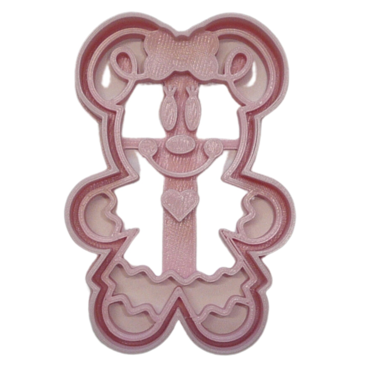 Minnie Gingerbread Christmas Detailed Cookie Cutter Made In USA PR4938