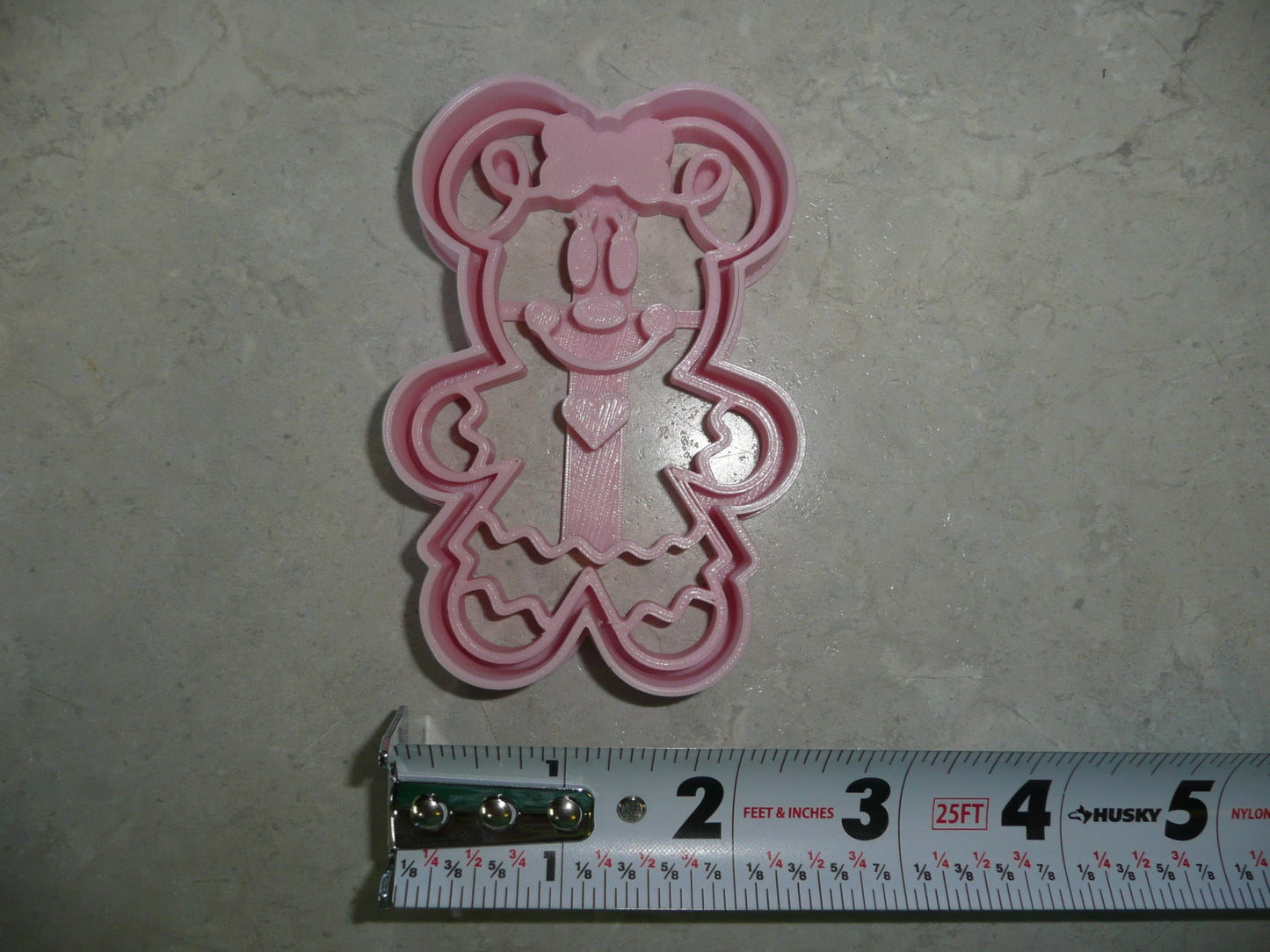 Minnie Gingerbread Christmas Detailed Cookie Cutter Made In USA PR4938