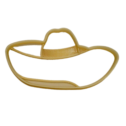6x Sombrero Hat Fondant Cutter Cupcake Topper 1.75 IN USA FD4945