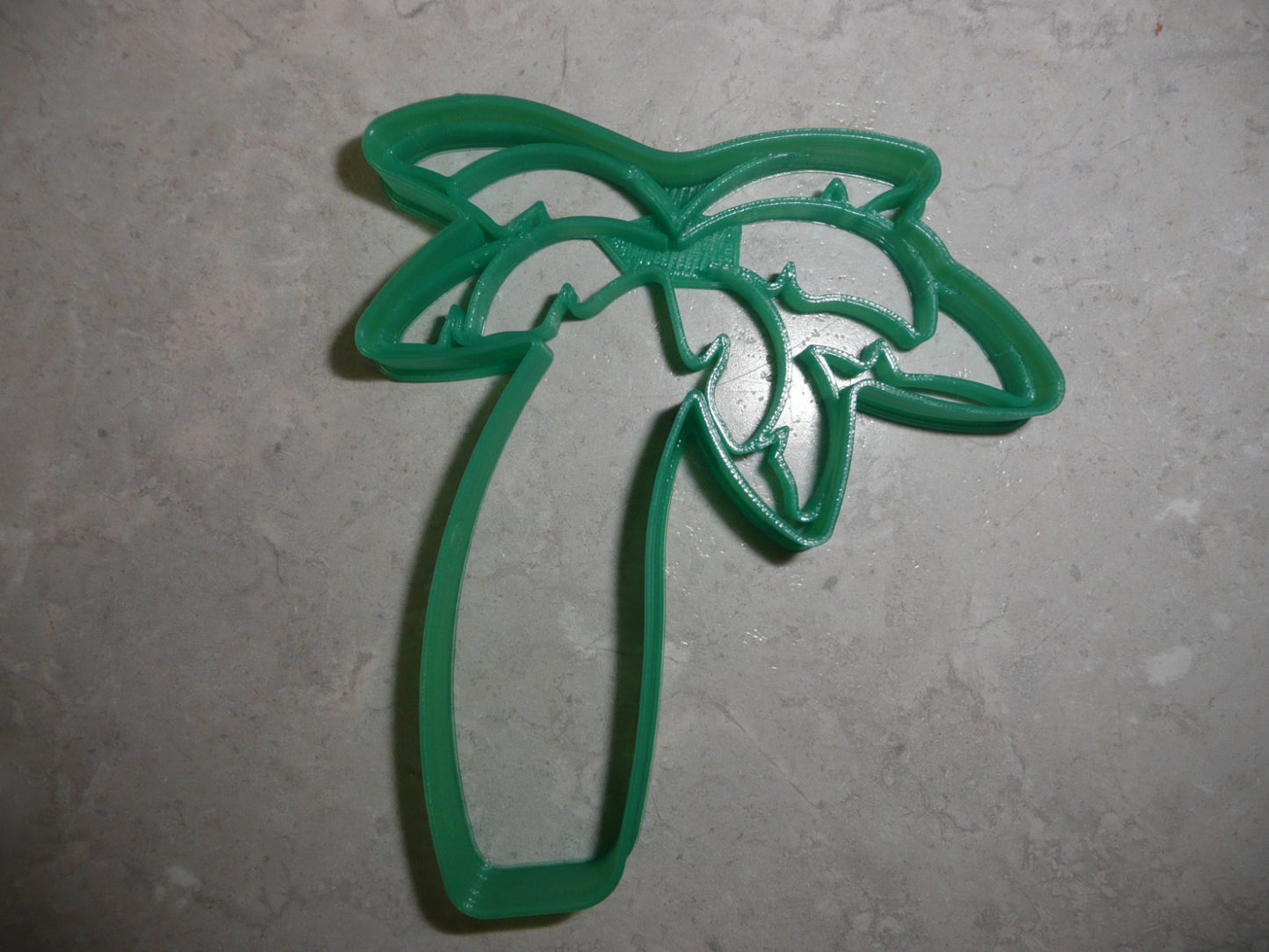 6x Palm Tree With Leaves Fondant Cutter Cupcake Topper 1.75 IN USA FD4967