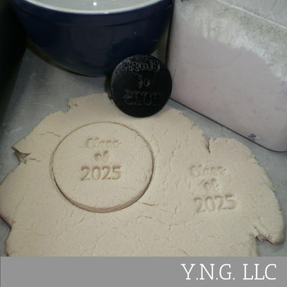 Class Of 2025 Graduate Graduation Cookie Stamp Embosser Made In USA PR4984