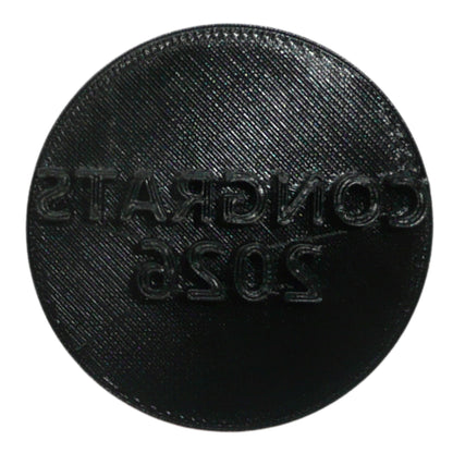 Congrats 2026 Graduate Graduation Cookie Stamp Embosser Made In USA PR4991