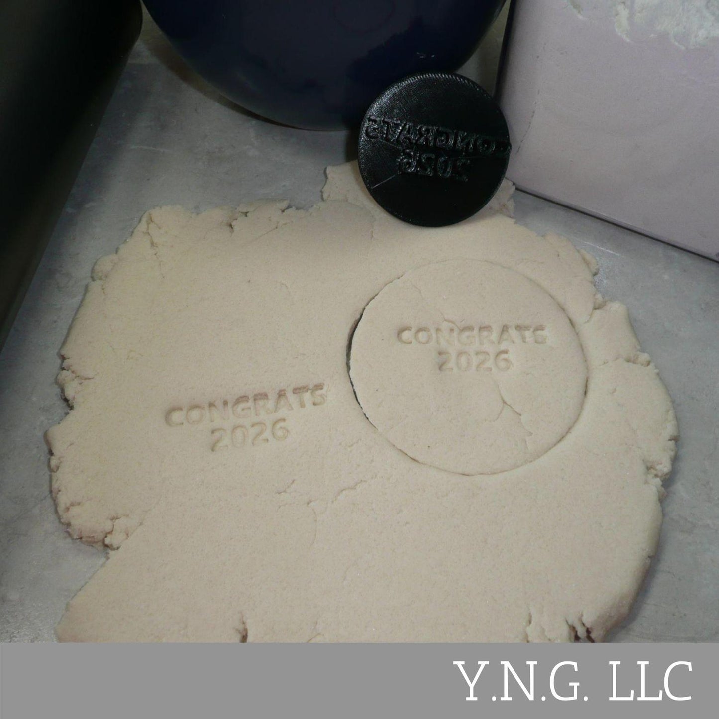 Congrats 2026 Graduate Graduation Cookie Stamp Embosser Made In USA PR4991