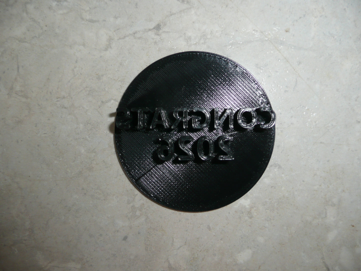 Congrats 2026 Graduate Graduation Cookie Stamp Embosser Made In USA PR4991