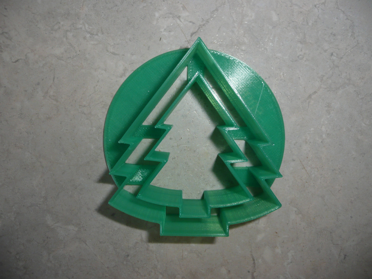 Christmas Tree Mini Concha Cutter Mexican Sweet Bread Stamp Made in USA PR5001