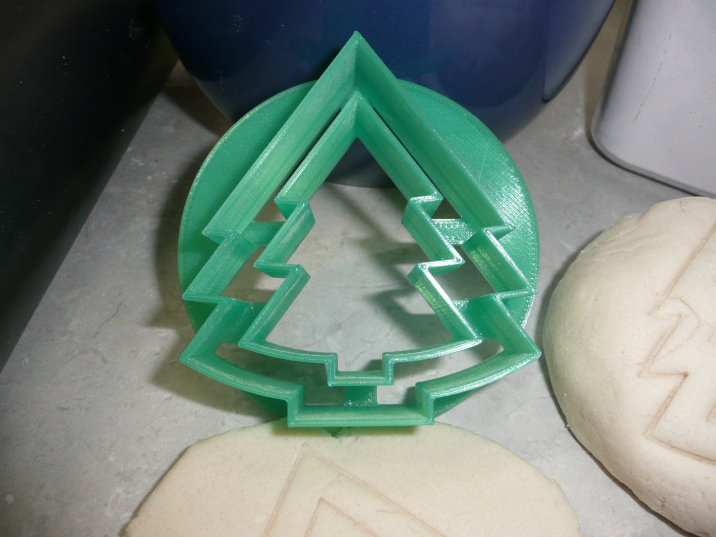 Christmas Tree Concha Cutter Mexican Sweet Bread Stamp Made In USA PR5000