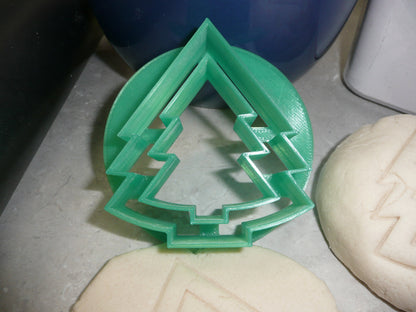 Christmas Tree Mini Concha Cutter Mexican Sweet Bread Stamp Made in USA PR5001