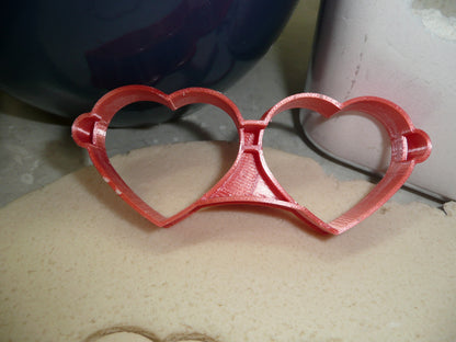 Heart Shape Sunglasses Eye Glasses Detailed Cookie Cutter Made In USA PR5030