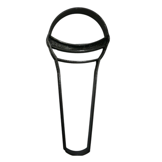 6x Music Microphone Fondant Cutter Cupcake Topper 1.75 IN USA FD5033