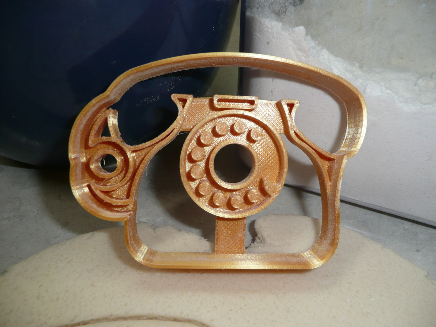 Rotary Dial Phone Vintage Style Cookie Cutter Made In USA PR5035