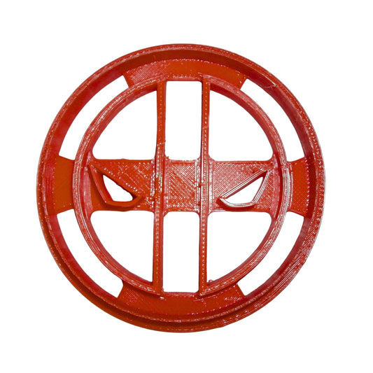 6x Deadpool Fondant Cutter Cupcake Topper 1.75 IN USA FD504