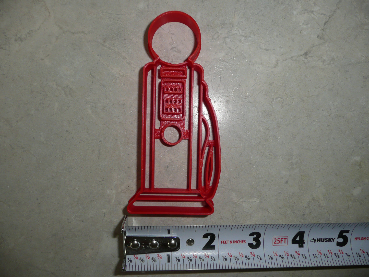 Vintage Gas Pump Antique Vehicle Cookie Cutter Made In USA PR5040