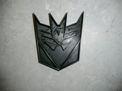 Decepticon Transformers Movie Villain Cookie Cutter Made In USA PR505