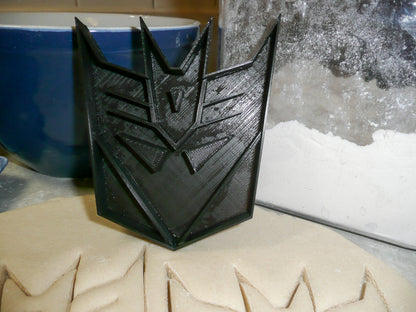 Decepticon Transformers Movie Villain Cookie Cutter Made In USA PR505