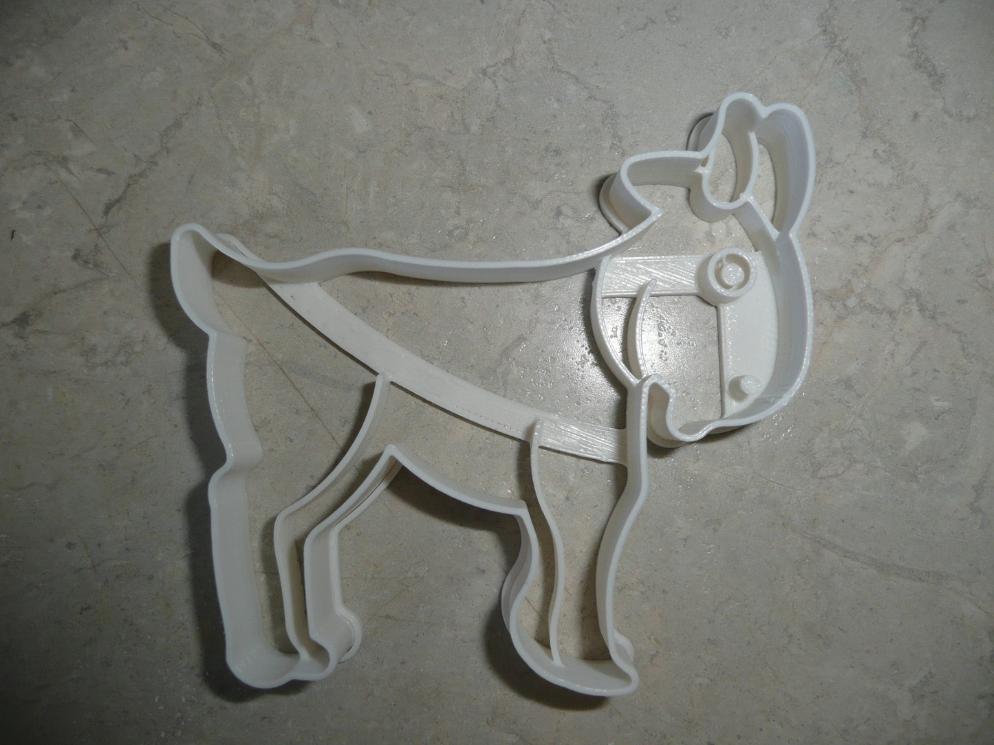 6x Goat Body Side View Fondant Cutter Cupcake Topper 1.75 IN USA FD5052