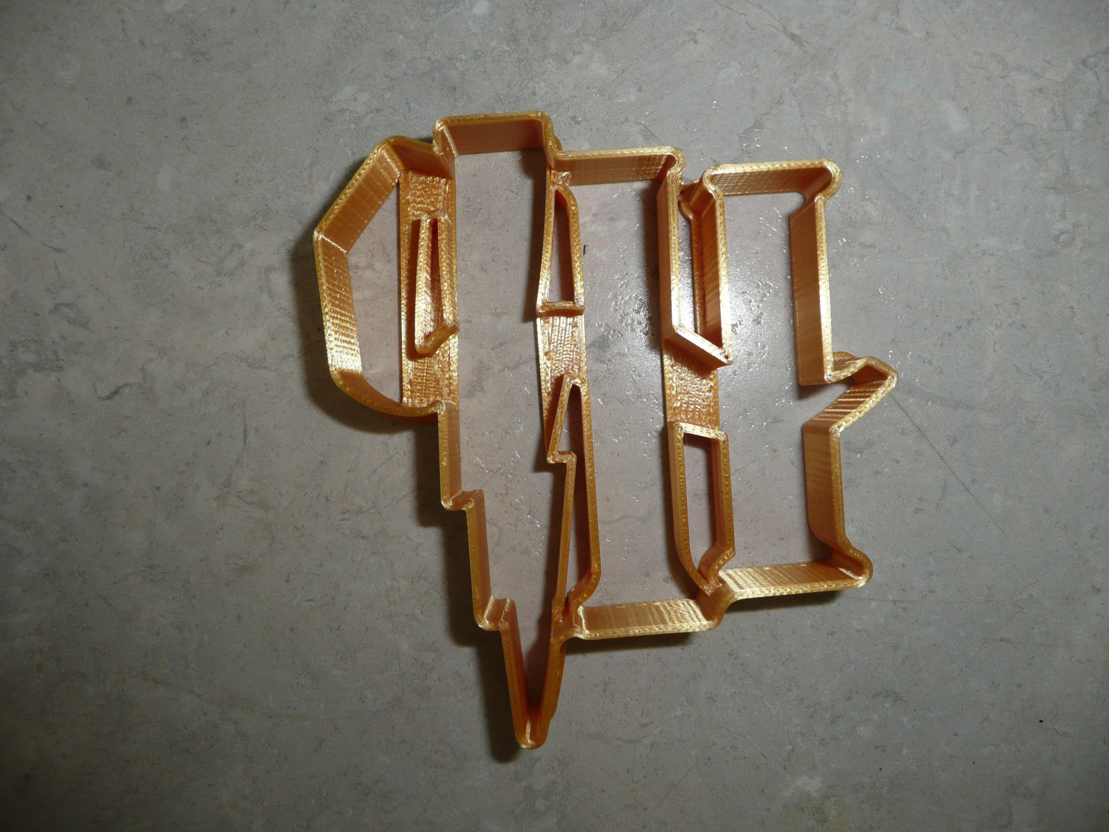 HP Harry Potter Theme initials Cookie Cutter Made in USA PR5072