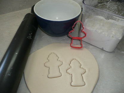 Fire Hydrant Outline Firefighter Cookie Cutter Made In USA PR5073