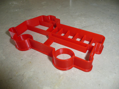 Fire Truck Engine Firefighter Vehicle Cookie Cutter Made In USA PR5074