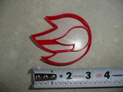 Fire Detailed Flames Bonfire Firefighter Cookie Cutter Made In USA PR5075