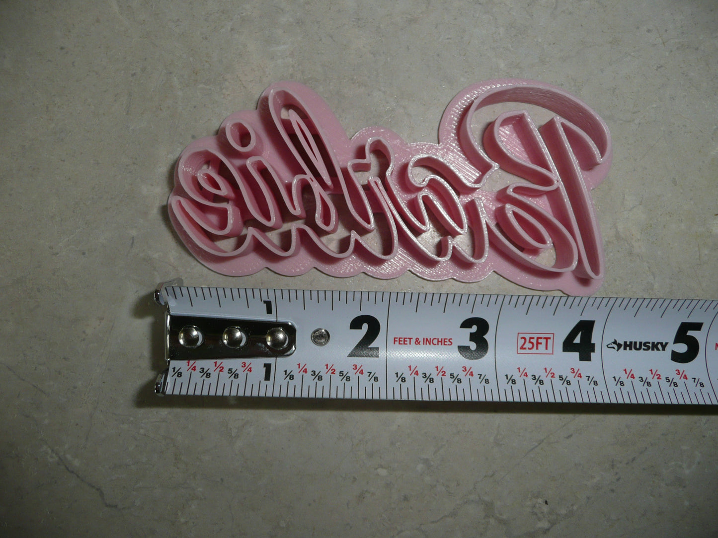Barbie Word Movie Theme Detailed Cookie Cutter Made In USA PR5079