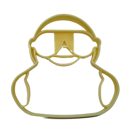 6x Duck With Sunglasses Fondant Cutter Cupcake Topper 1.75 IN USA FD5094