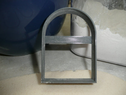 2.5 Inch Arch Shape Frame Outline Cookie Cutter Made In USA PR5107