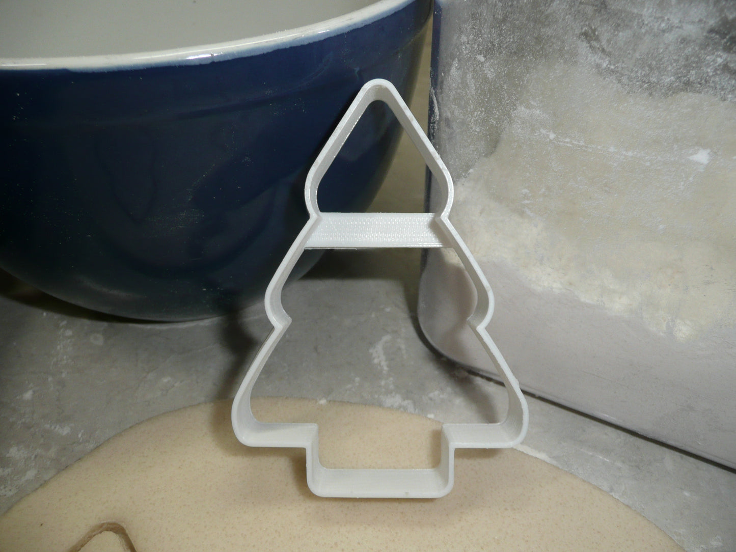 Christmas Tree Snack Cake Shape Outline Cookie Cutter Made In USA PR5116