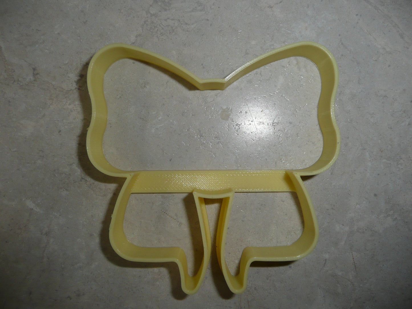 6x Bow Ribbon Shape Fondant Cutter Cupcake Topper 1.75 IN USA FD5117